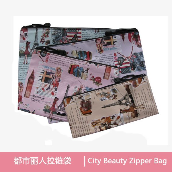 City Beauty Zipper Bag