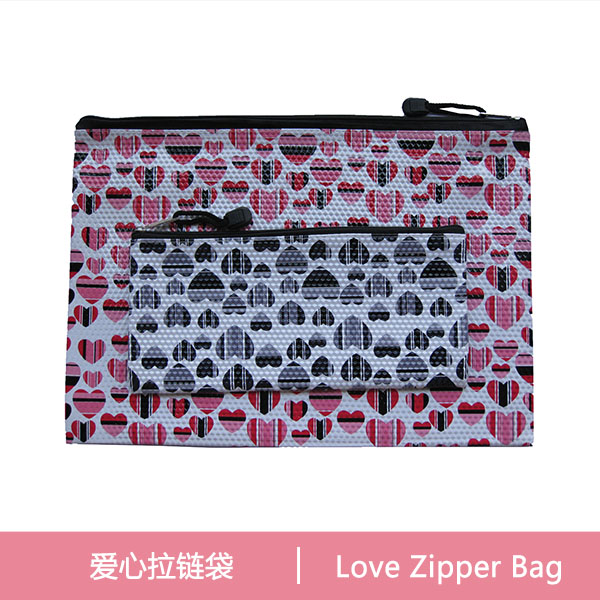 Love Zipper Bag