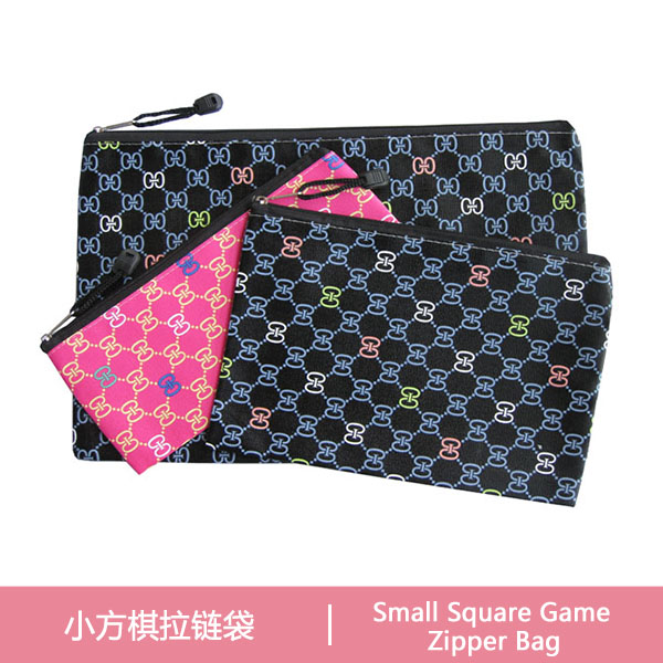 Small Square Game Zipper Bag