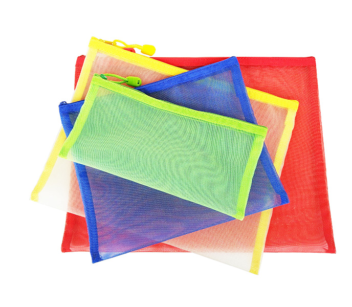 Colorful flash mesh bag