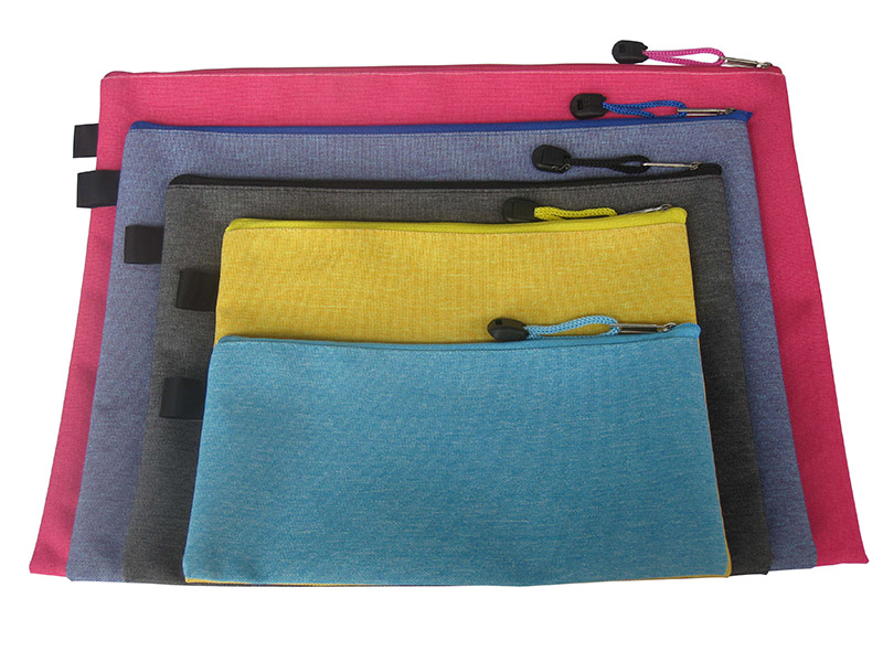 Fresh Net Color zipper bag