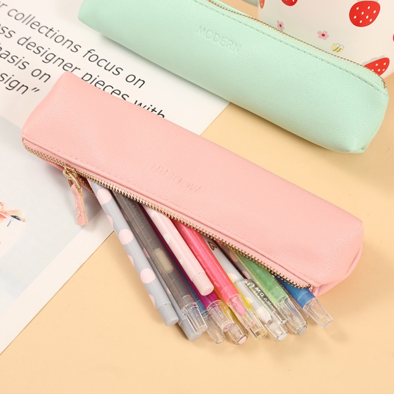 Candy colored pencil case