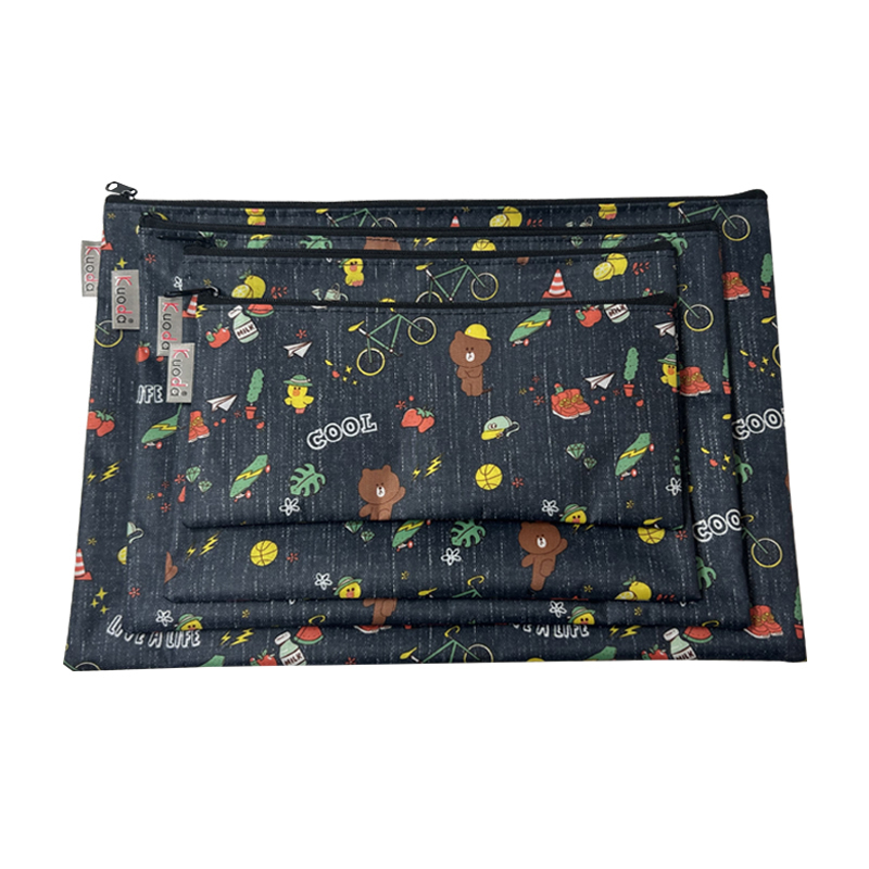 Cartoon zipper bag