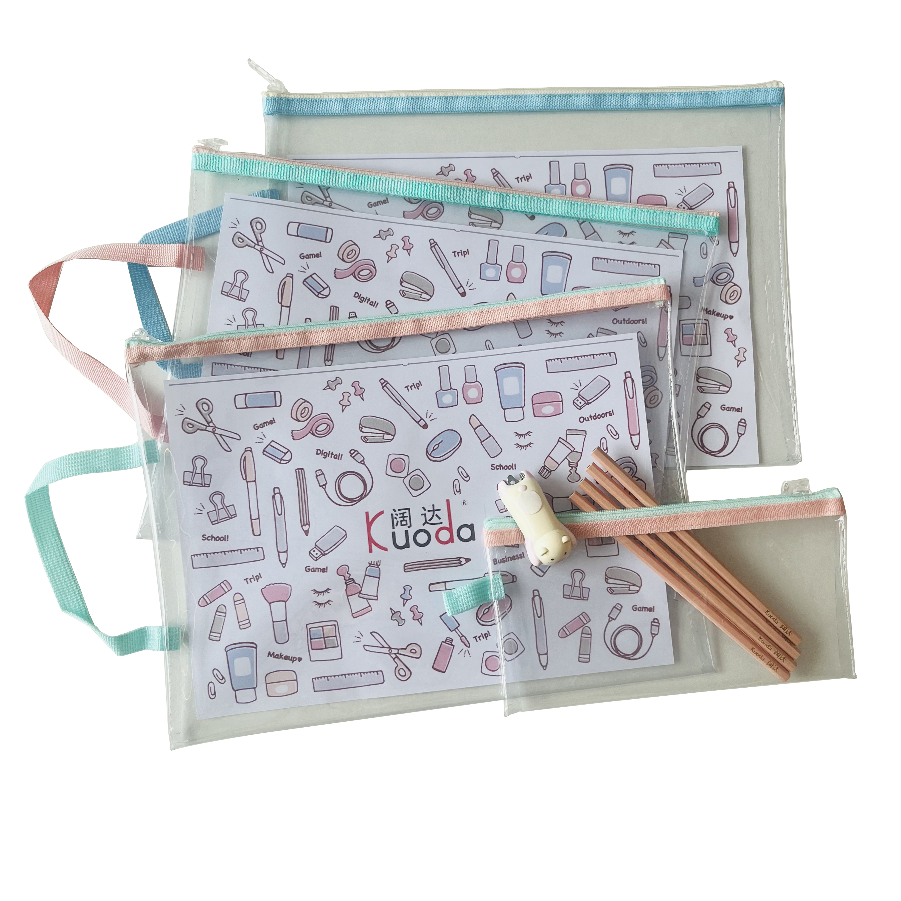 PVC Transparent pencil case
